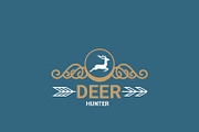 DEER HUNTER Logo, a Branding & Logo Template by Design_Creator (Thumbnail 4 of 5)
