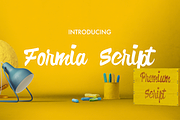 FREE Formia Script font, a Script Font by GraphicDash (Thumbnail 1 of 6)