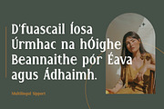Florenia Display Serif, a Serif Font by Typia Nesia (Thumbnail 4 of 11)