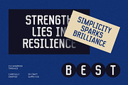 CS Champion – Sporty Font, a Sans Serif Font by Craft Supply Co. (Thumbnail 6 of 8)