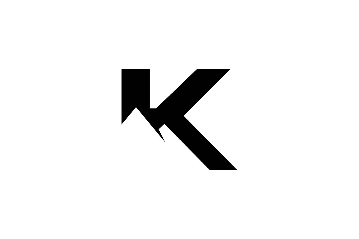 K mountain logo, a Branding & Logo Template by ZHR Creative