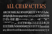 CS Galcia – Condensed Font, a Serif Font by Craft Supply Co. (Thumbnail 8 of 8)