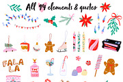 Cozy Christmas Girl Clipart, a Graphic by Ruslana Lubenets (Thumbnail 10 of 21)