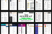 Xoai | Resume CV Kit, a Print Template by iDoodle Studio (Thumbnail 1 of 7)