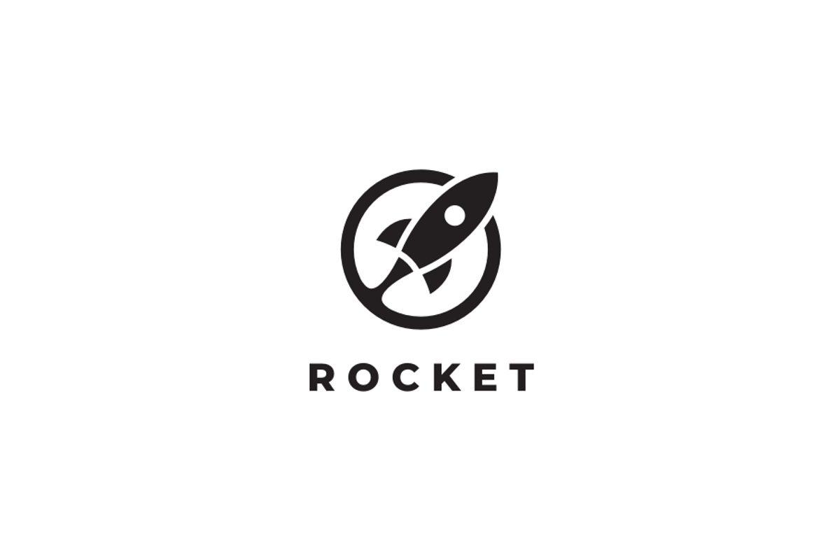 Rocket Logo, a Branding & Logo Template by yopie | Creative Market