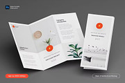 3 Fold Brochure Mockup Set, an Advertising Mockup by PaperMoon (Thumbnail 4 of 4)