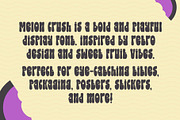 Melon Crush Font, a Handwritten Font by KengGraphic (Thumbnail 2 of 12)