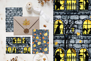 Happy Halloween clipart and paper, a Decorative Illustration by Artmanata (Thumbnail 7 of 16)