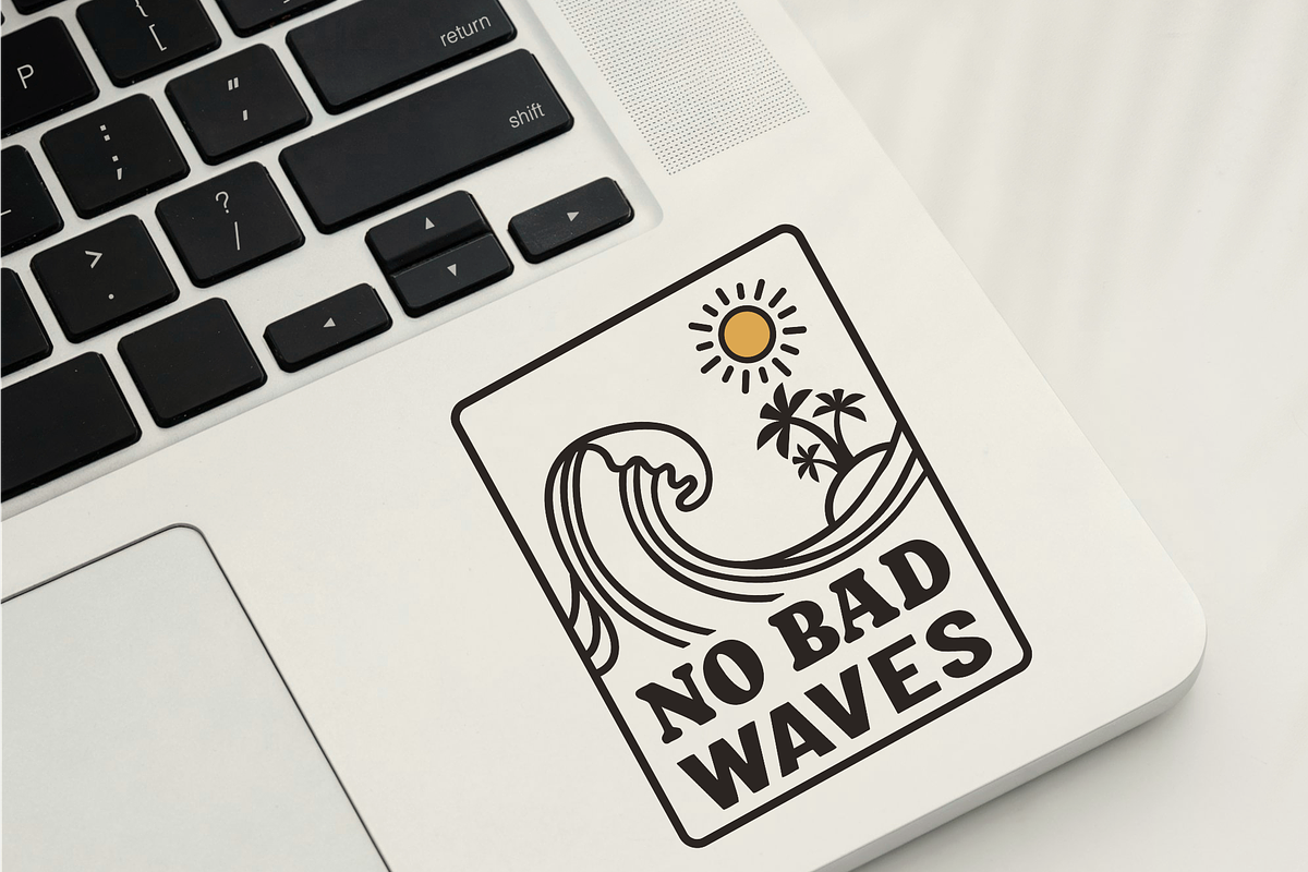 Coastal Ocean Wave Retro Surf SVG, an Object Graphic by TanchaArt (Photo 4 of 11)