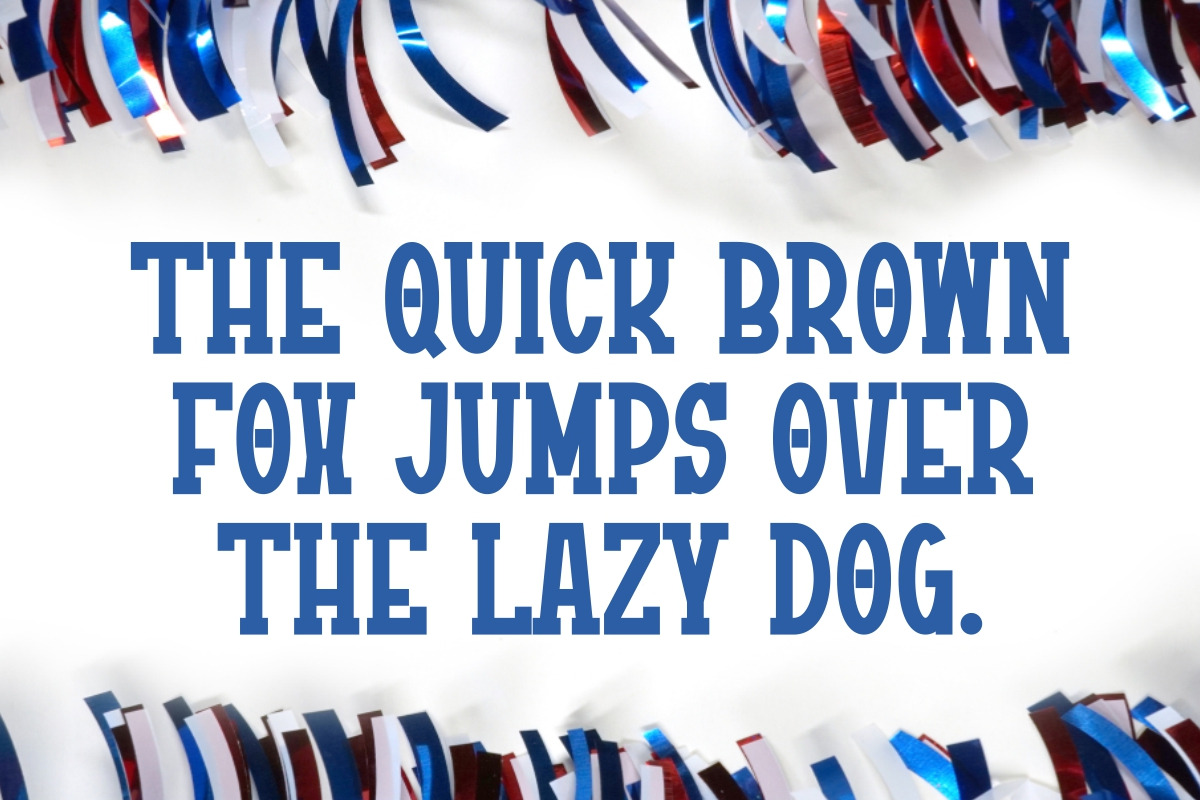 Vintage Patriot - Condensed Slab, a Slab Serif Font by Pian45 Studio (Photo 7 of 8)