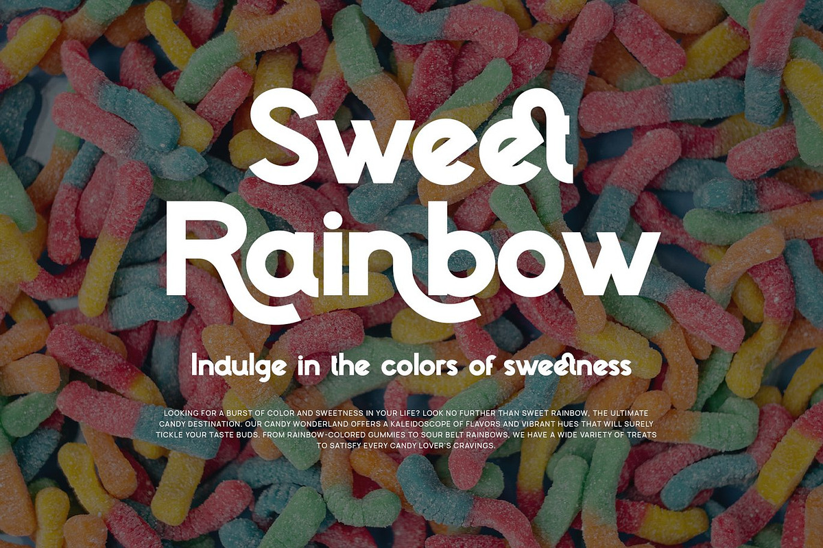 Avega - Modern Display Font, a Sans Serif Font by Luna Shop (Photo 4 of 6)