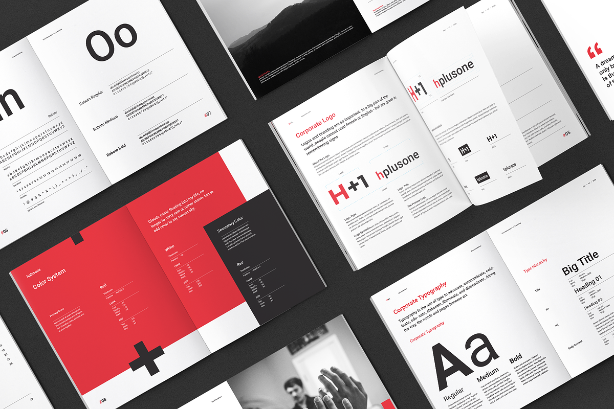 Brand Guidelines, a Brochure Template by BOXKAYU (Photo 2 of 15)
