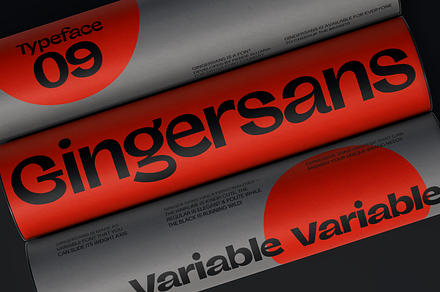 Gingersans — Funtastic Sans Font