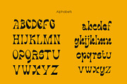 Tropical Paradise Retro Display Font, a Serif Font by Muntab_Art (Thumbnail 10 of 11)