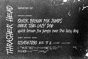 Thrasher Head - Raw Type, a Handwritten Font by ikiiko (Thumbnail 6 of 7)
