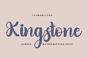 Kingstone, a Handwritten Font by FreshTypeINK (Thumbnail 1 of 8)