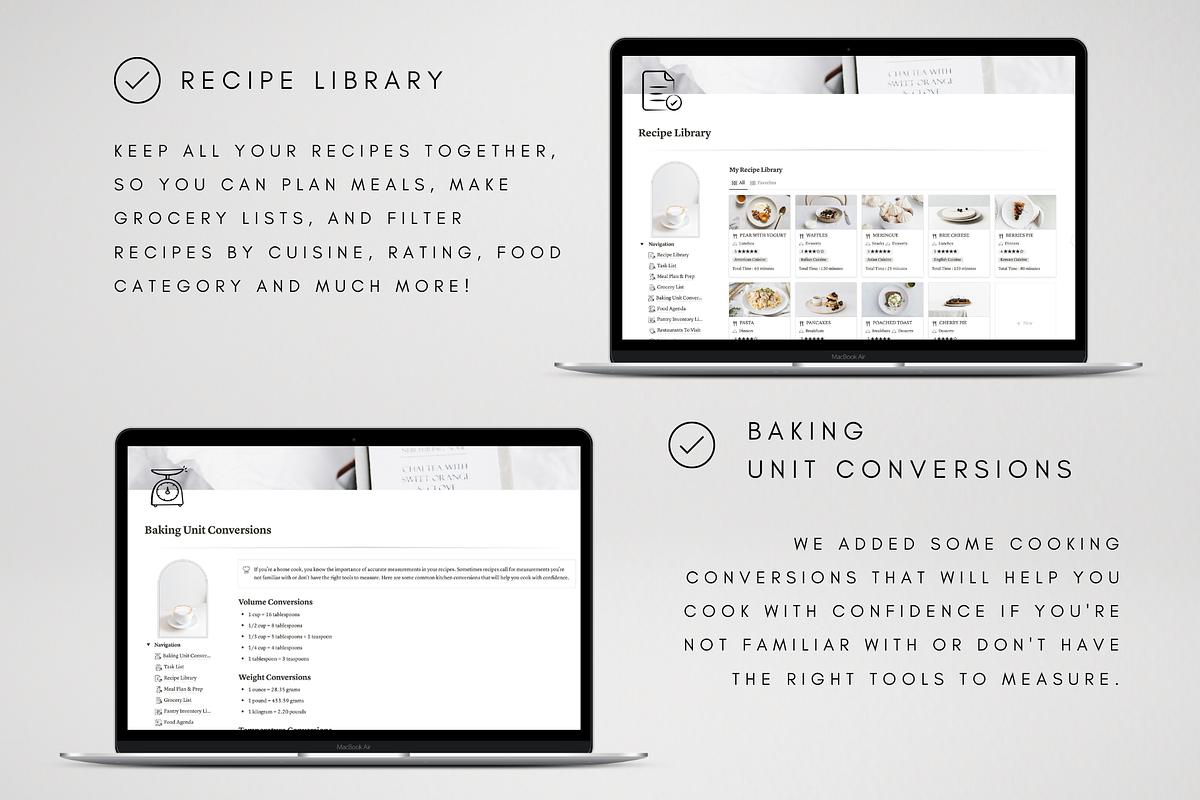 Digital Meal & Nutrition Planner, a Templates & Theme by BRANDcontent (Photo 6 of 8)