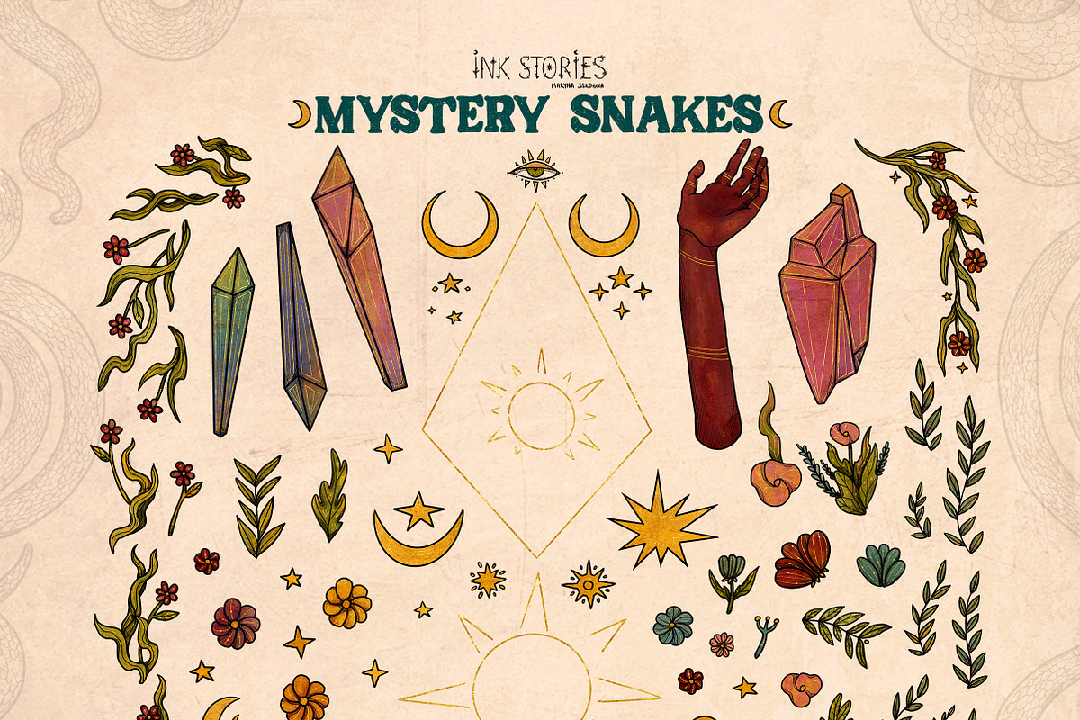 Mystery Snakes, an Animal Illustration by Ink Stories (Photo 12 of 31)