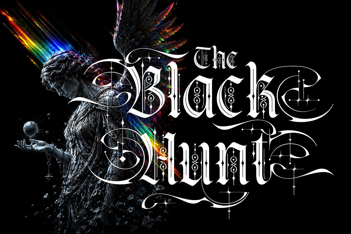 Kraken Gothic Typeface, a Blackletter Font by alit design (Photo 14 of 20)