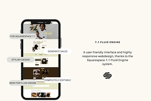 Squarespace 7.1 Template: Bold Bossy