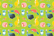 Aussie Animals Seamless Pattern, a Pattern Graphic by Painted Puffin Creative (Thumbnail 5 of 5)
