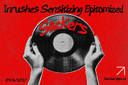 Cuffs Distressed Noise Display Font, a Handwritten Font by dansdesign (Thumbnail 9 of 9)