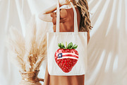 Independence Day Strawberry PNG, an Illustration by SinaCreation (Thumbnail 5 of 10)