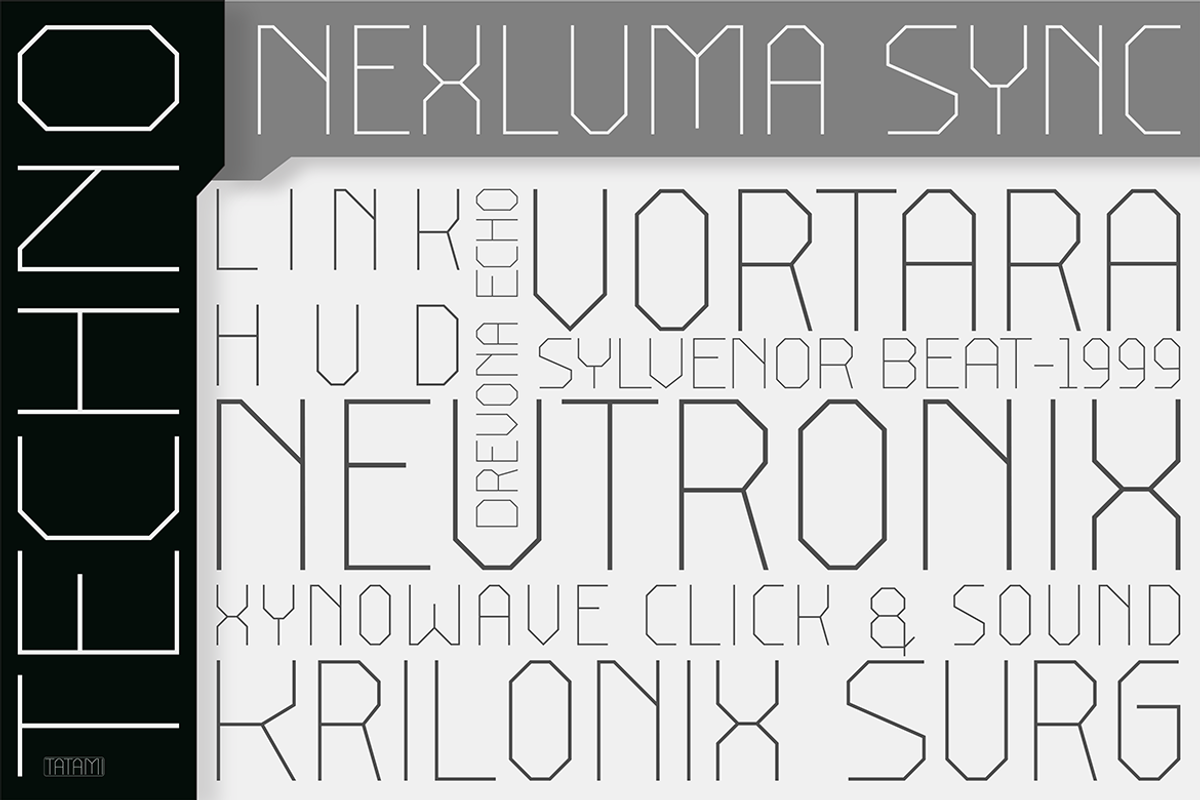 TATAMI, a Font by Pinisi ART (Photo 7 of 10)