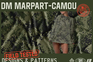DM MARPART Camo Seamless Pattern