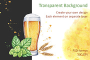 Beer Set, a Food Illustration by Imaginasty (Thumbnail 4 of 5)