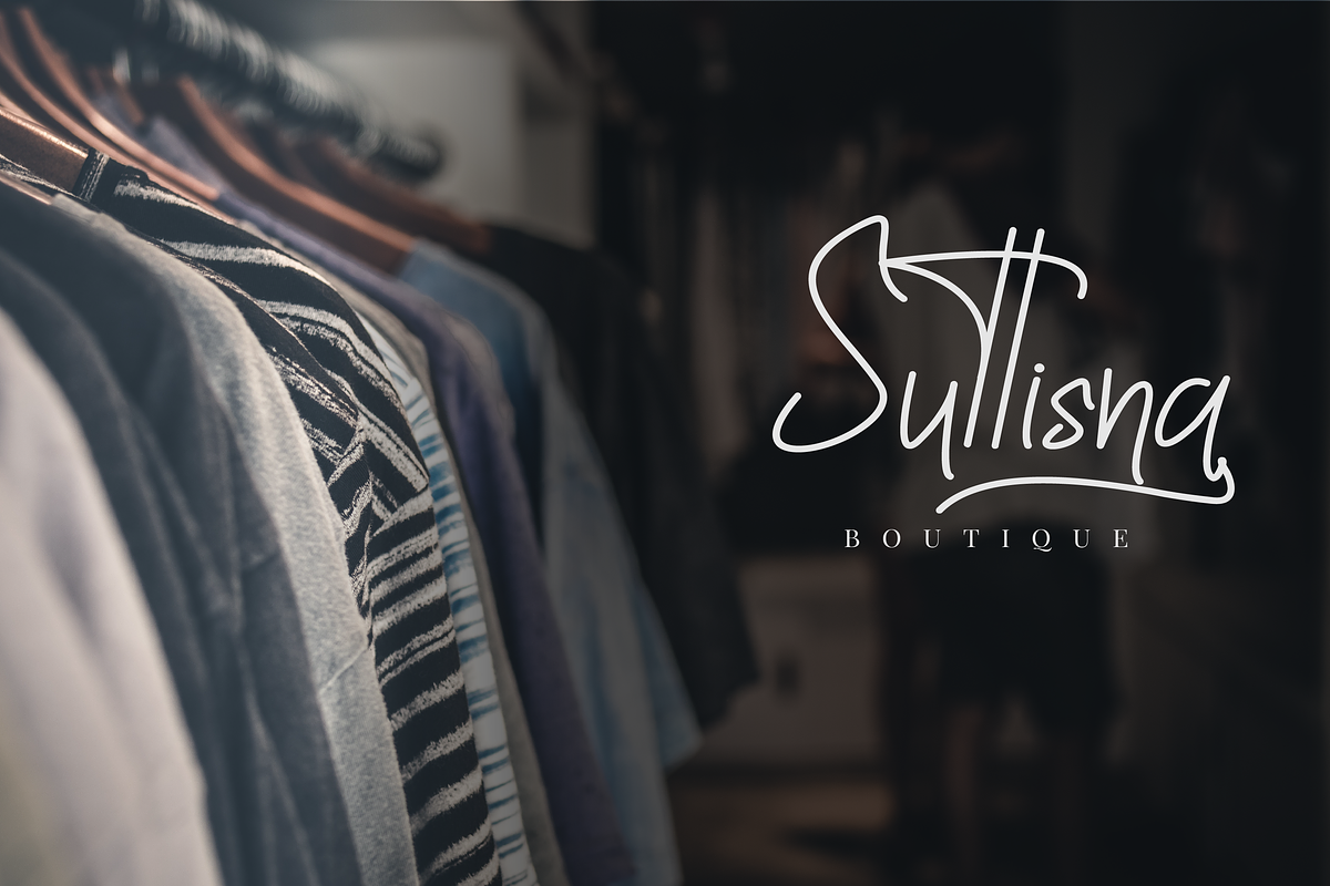 Barithom a signature monoline font, a Handwritten Font by Javatype Studio (Photo 9 of 10)
