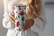 Watercolor Floral Pattern, a Pattern Graphic by PROTEA Watercolor Studio (Thumbnail 5 of 9)