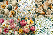 Seamless Easter Digital Paper, an Illustration by DreamPrint404 (Thumbnail 4 of 5)