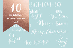 Holiday Overlays Vol. 1