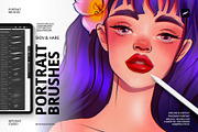 Portrait Brushes Pack for Procreate, a Brush Add-On by Spasibenko Art (Thumbnail 4 of 7)