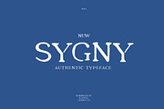 Sygny Serif Typeface, a Serif Font by Illousa (Thumbnail 1 of 6)