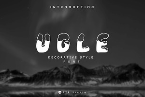Ugle, a Font by NOX Labs