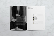 MINIMAL | Brand Guidelines, a Brochure Template by KreateTribe (Thumbnail 3 of 12)