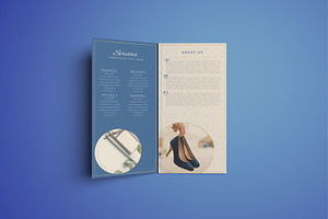 Traveling Business Trifold Brochure