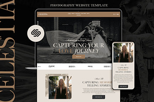 Wedding Photography Website Template