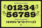 Shuffle Breaks - Retro Display Font, a Serif Font by Inviline.co (Thumbnail 8 of 10)