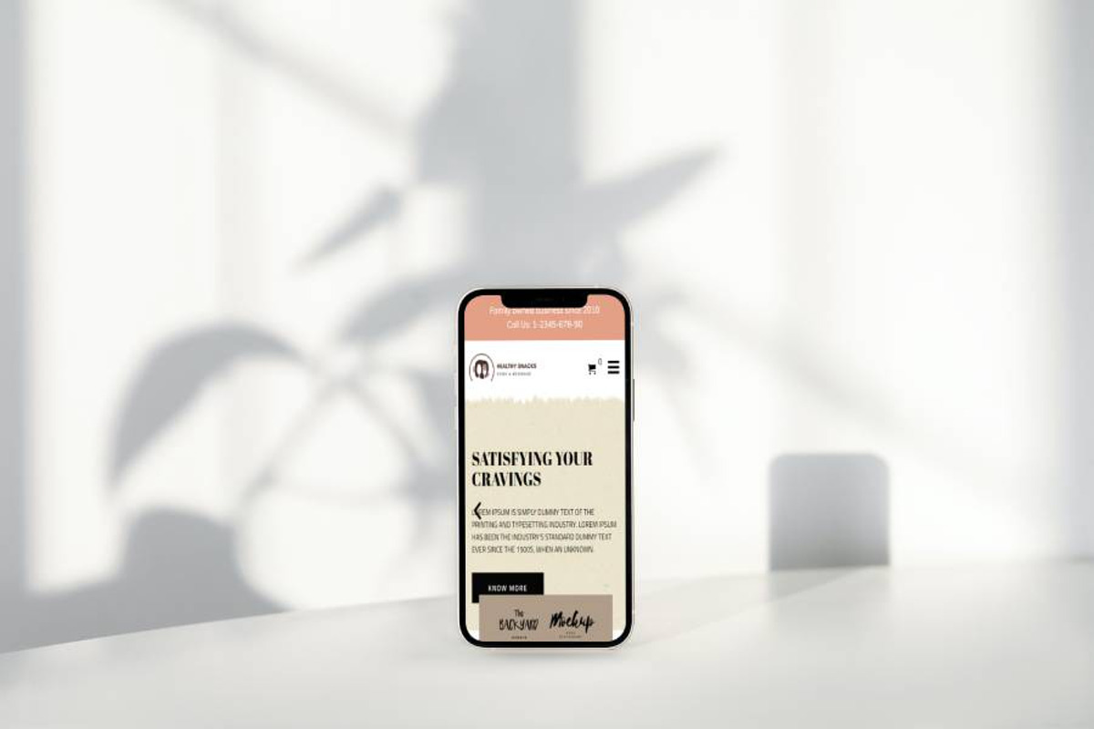 Food & Restaurant WordPress Theme - Healthy Snacks preview 3