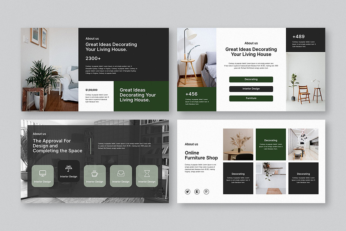 Furniture Presentation Template, a Presentation Template by Slide_Genius1 (Photo 3 of 6)