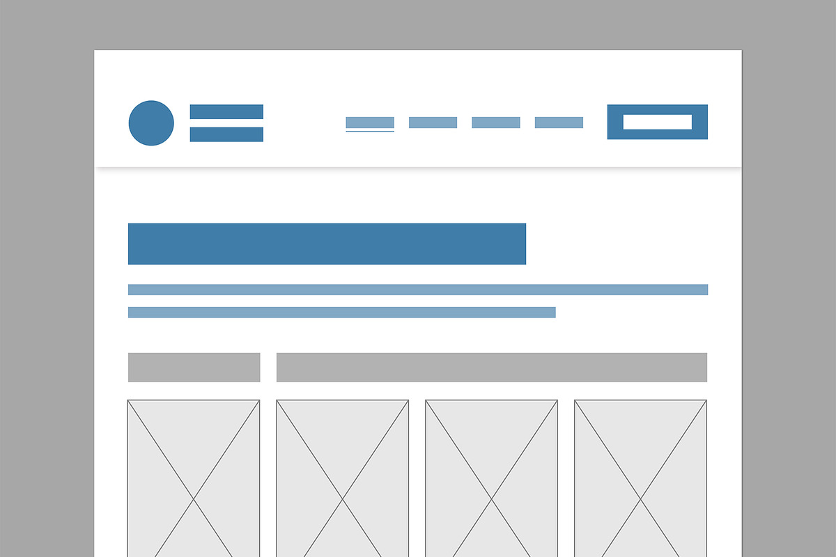 Wireframe Ideas for Landing Pages preview 2