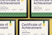 Achievement - Certificate, a Templates & Theme by Izdihaar_Studio (Thumbnail 2 of 3)