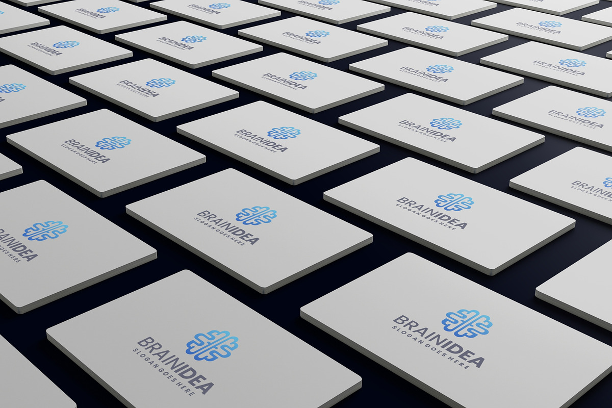 Gradient Modern Brain Idea Logo, a Branding & Logo Template by Artnivora.Std (Photo 4 of 4)