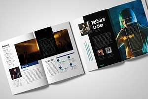 Magazine Template Modern Music