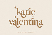 Vicky Christina Ligature Serif Font, a Serif Font by SilverStag Type Foundry (Thumbnail 3 of 25)