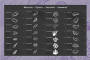 Procreate - Seashell Stamps, a Brush Add-On by ms Julia Nova (Thumbnail 3 of 4)