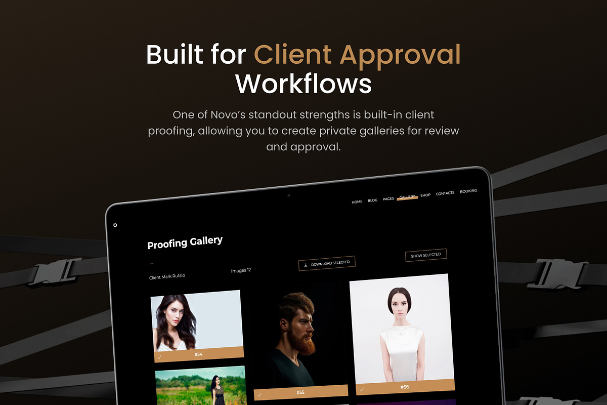 Novo - Photography Website Template, a WordPress Template by Promo Graphics (Photo 3 of 5)